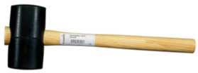 Gummihammer GU 55 med bane Ã¸50 mm, 320 g