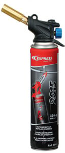 EXPRESS gasbrÃ¦nder kit m/piezo, kan anvendes i alle positioner incl. gas 2015.