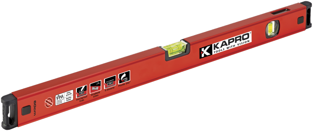 Kapro Genesis magnet-vaterpas, 3 libeller, 40cm