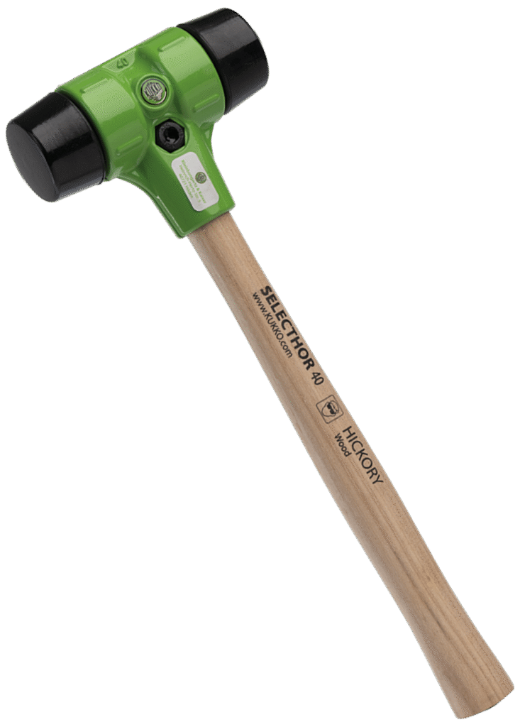 Kukko Selecthor dÃ¸dslagshammer gummibaner Ã¸40mm