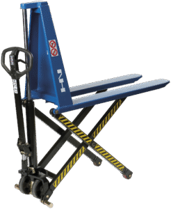 Pallevogn hÃ¸jtlÃ¸ftende lange gafler 1 ton SLX1015
