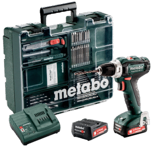 Bore-/skruemask. PowerMaxx BS12 2ÃÂ2,0Ah m/tilbehÃ¸r