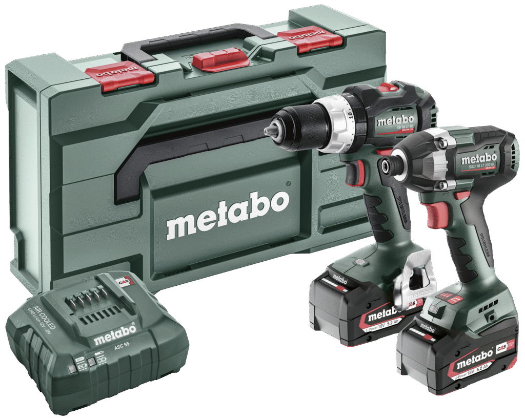 Combo 2.8.18 18V: SB18LTBL+SSD18LT200BL+2ÃÂ5,2Ah