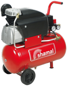 Shamal SD2/24S kompressor 222ltr/min 2,0HK 230V