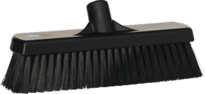 Gulvkost 7068, 300 mm, medium, sort