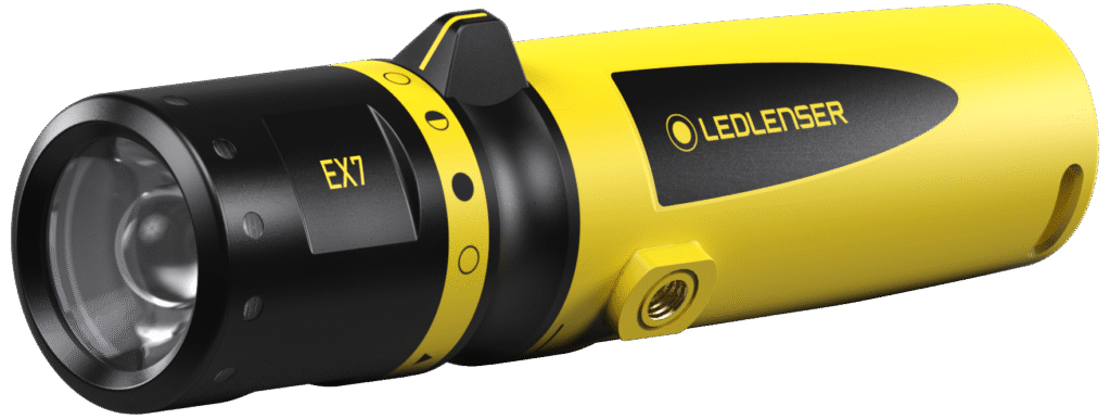 Ledlenser EX7 hÃ¥ndlygte ATEX zone 0, 200lumen 3ÃÂAA