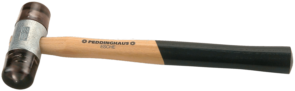 Plasthammer askeskaft rÃ¸gfarvet nr. 2 27mm