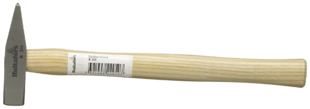 BÃ¦nkhammer B200 m/hickoryskaft, 200g
