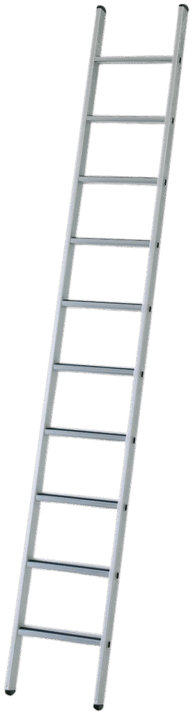 Enkeltstige eloxeret 12 trin 3,6 mtr
