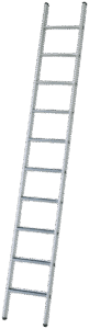 Enkeltstige eloxeret 16 trin 4,7 mtr