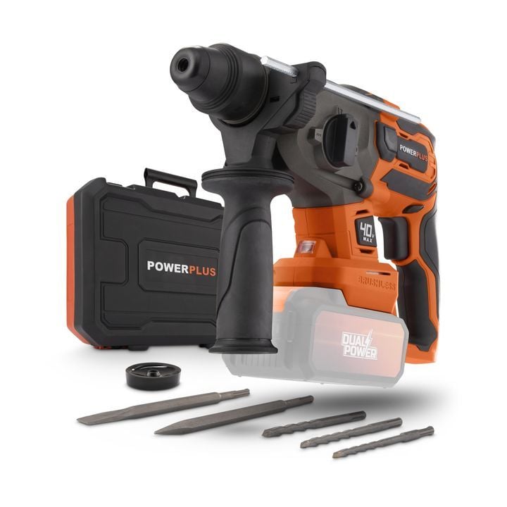 Borehammer 40 V 3 joule + 5 tilbehÃ¸r
