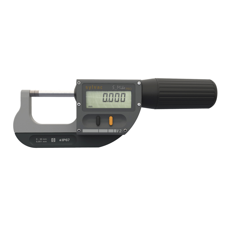 SYLVAC Digital Mikrometer S_Mike Pro IP67 30-66 mm cylindrisk Ã6,5 mm (903.0600)